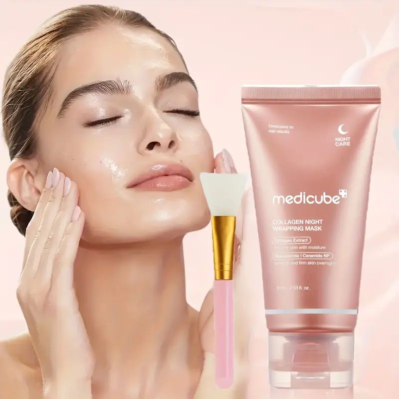 Collagen Overnight Mask with Brush