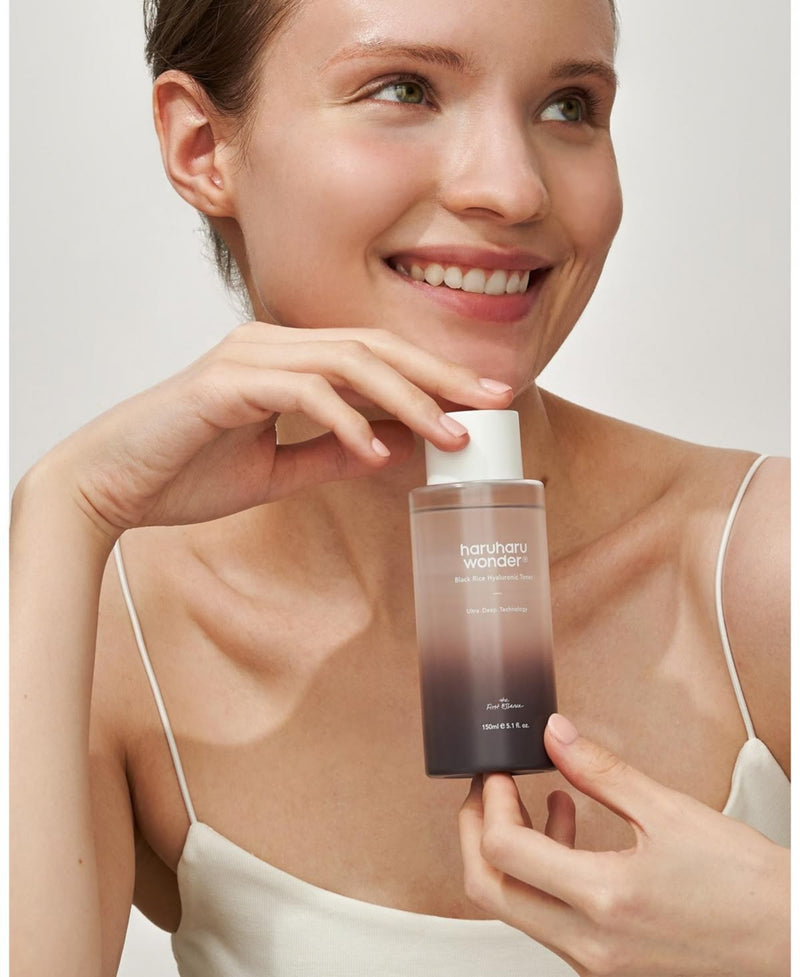 Haruharu Wonder Black Rice Hyaluronic Toner for Sensitive Skin