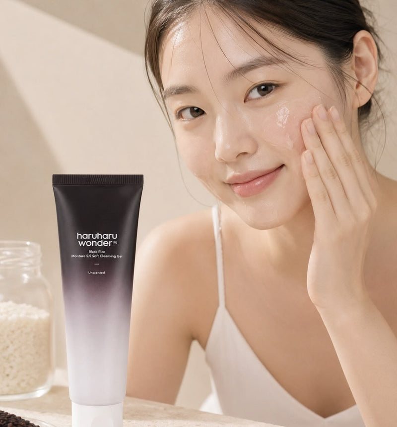 Haruharu Wonder Black Rice Moisture 5.5 Cleansing Gel 150ml